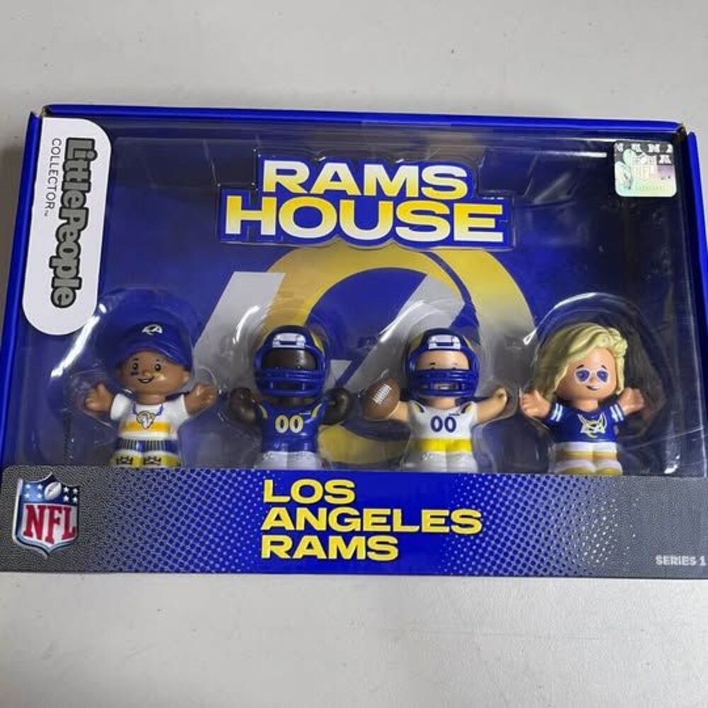 Fisher-Price Little People Collector NFL Los Angeles Rams Series 1 Set